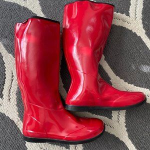 Baffin Women's Packables Rain Boot Red Size 8 Womens
